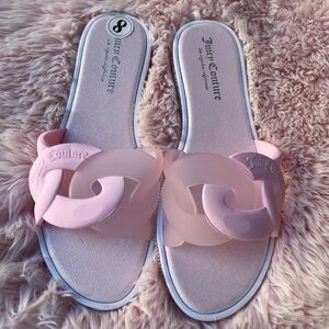 Juicy Couture Size 8 Sandals